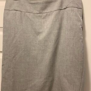 The Limited Grey Pencil Skirt